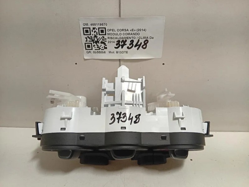 Modulo Comando Riscaldamento Clima 468119570 5W8210217 Opel Corsa E 2014