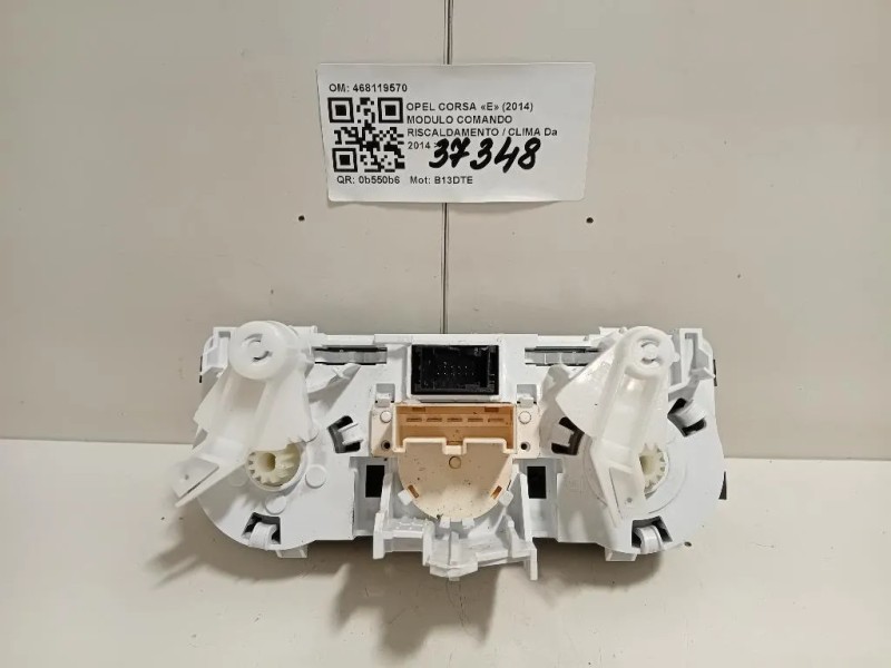 Modulo Comando Riscaldamento Clima 468119570 5W8210217 Opel Corsa E 2014
