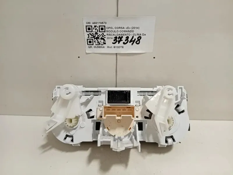 Modulo Comando Riscaldamento Clima 468119570 5W8210217 Opel Corsa E 2014