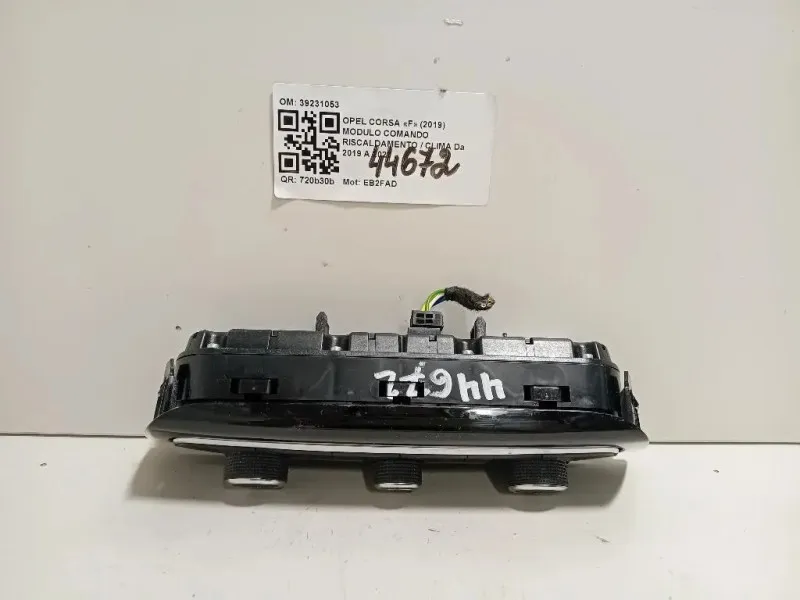 Modulo Comando Riscaldamento Clima 39231053 Opel Corsa F 2019