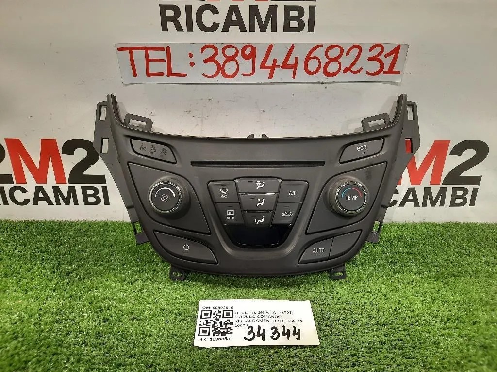 Modulo Comando Riscaldamento Clima 90802615 Opel Insignia A 2009