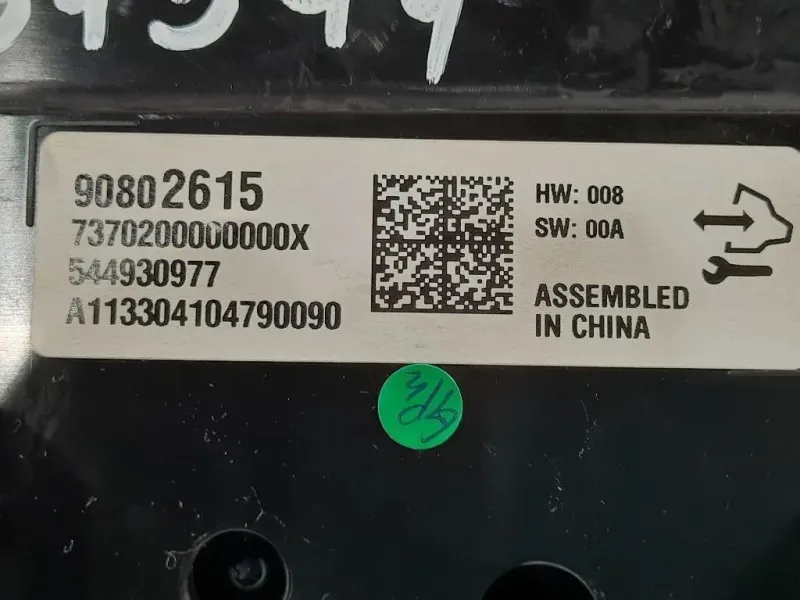 Modulo Comando Riscaldamento Clima 90802615 Opel Insignia A 2009