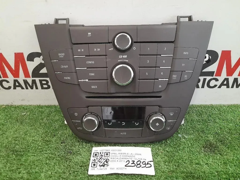 Modulo Comando Riscaldamento Clima 13277863 13321293 Opel Insignia A 2009