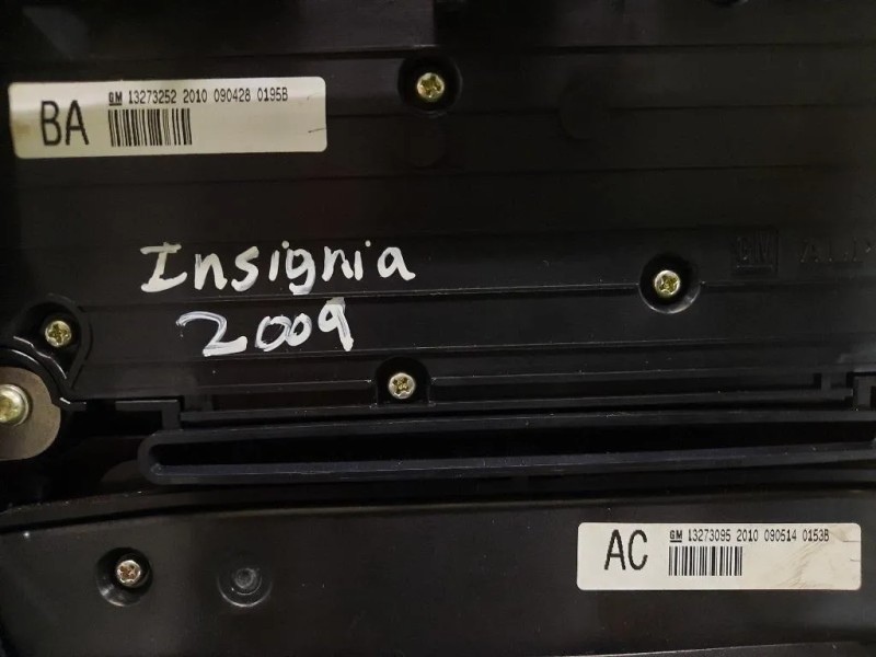 Modulo Comando Riscaldamento Clima 13273095 Opel Insignia A 2009