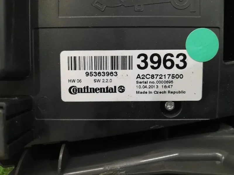 Modulo Comando Riscaldamento Clima 95363963 20765757 Opel Mokka 2013