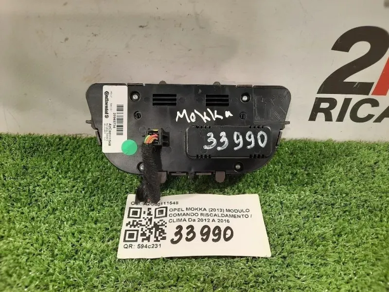 Modulo Comando Riscaldamento Clima A2C50111548 Opel Mokka 2013