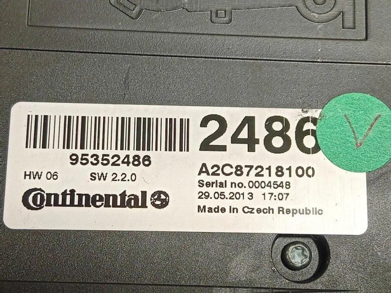 Modulo Comando Riscaldamento Clima 95363963 20765757 Opel Mokka 2013