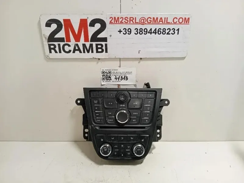 Modulo Comando Riscaldamento Clima 95363963 20765757 Opel Mokka 2013