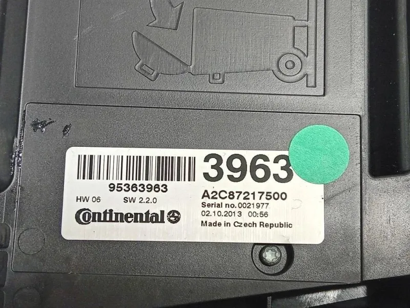 Modulo Comando Riscaldamento Clima 95363963 20765757 Opel Mokka 2013