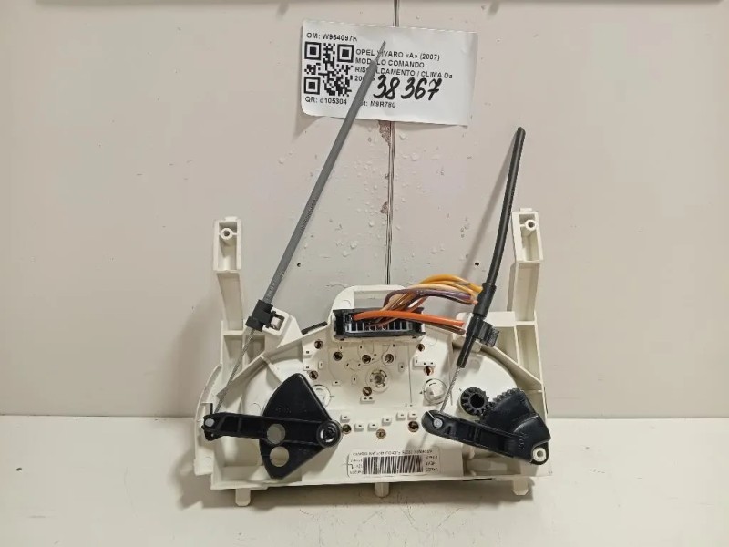 Modulo Comando Riscaldamento Clima W964097K Opel Vivaro A 2007