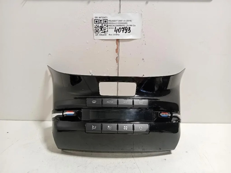 Modulo Comando Riscaldamento Clima 96722471 Peugeot 2008 I 2016