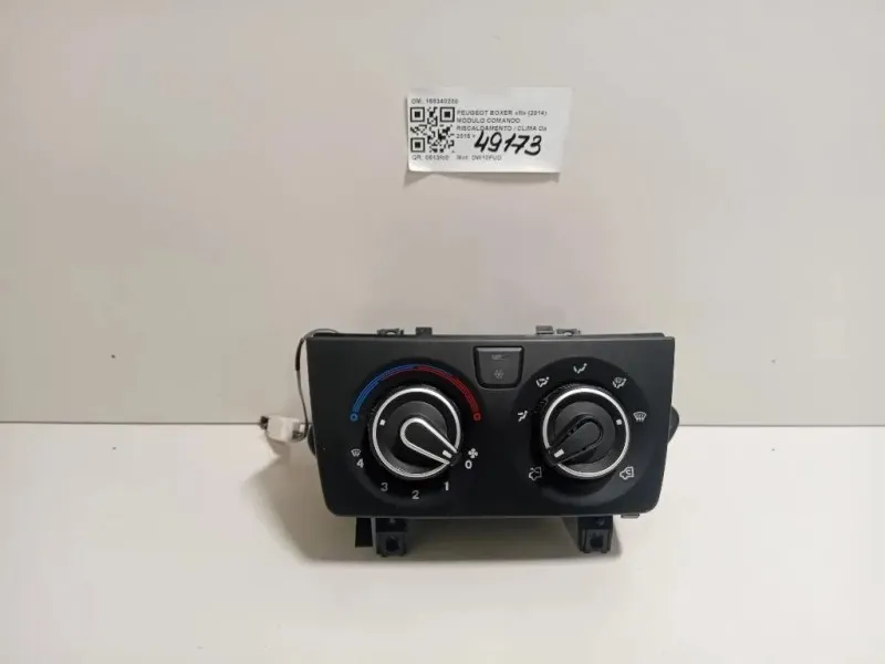 Modulo Comando Riscaldamento Clima 168340200 Peugeot Boxer III 2014