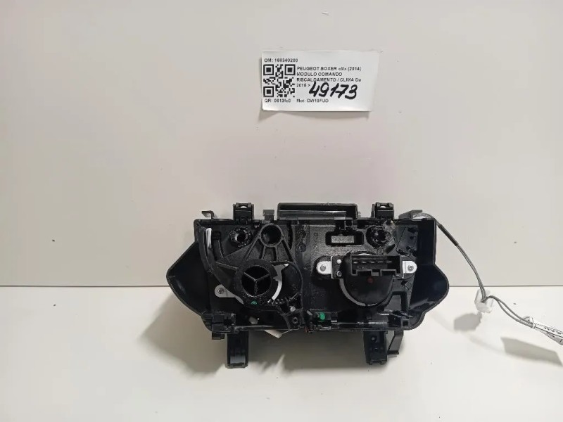 Modulo Comando Riscaldamento Clima 168340200 Peugeot Boxer III 2014