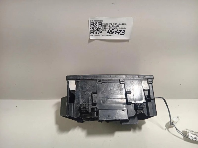 Modulo Comando Riscaldamento Clima 168340200 Peugeot Boxer III 2014
