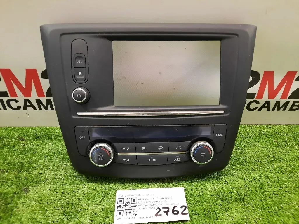 Modulo Comando Riscaldamento Clima 275102210R Renault Kadjar 2015