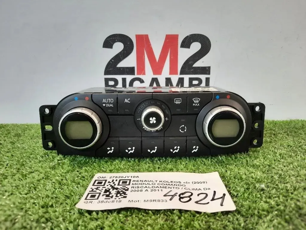 Modulo Comando Riscaldamento Clima 27520JY10A Renault Koleos I 2008