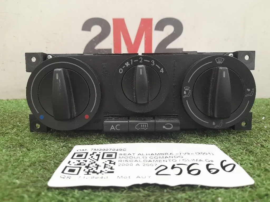 Modulo Comando Riscaldamento Clima 7M3907049C Seat Alhambra 7V9 2001