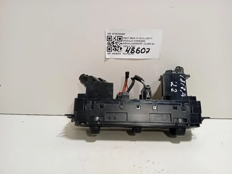 Modulo Comando Riscaldamento Clima 6F2820045K Seat Ibiza VI KJ1 2017