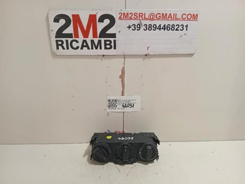 Modulo Comando Riscaldamento Clima 6JA819045B9B9 Seat Toledo KG3 2013