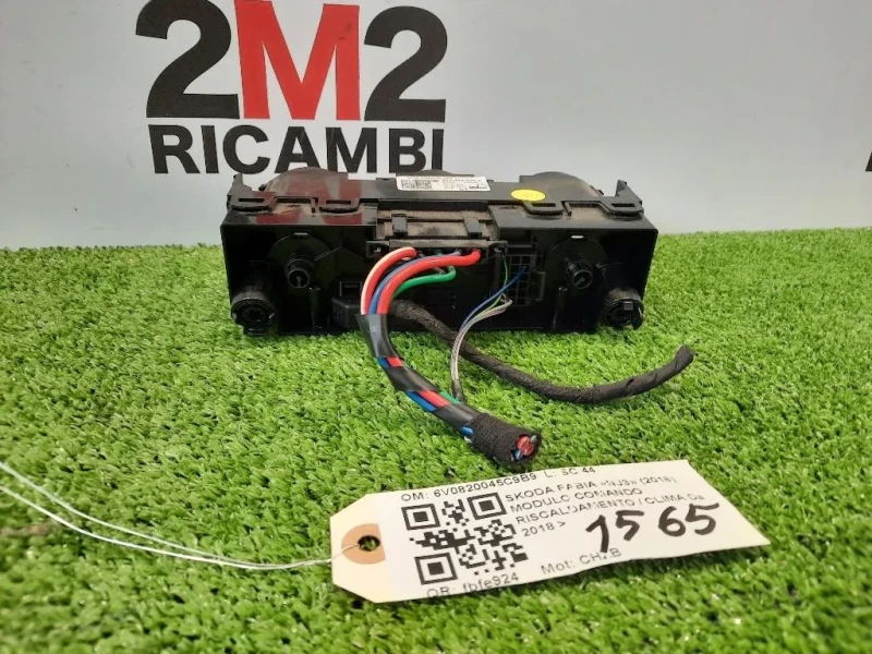 Modulo Comando Riscaldamento Clima 6V0820045C9B9 Skoda Fabia NJ3 2018