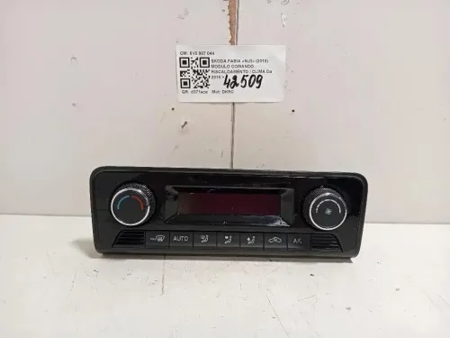 Modulo Comando Riscaldamento Clima 6V0 907 044 Skoda Fabia NJ3 2018