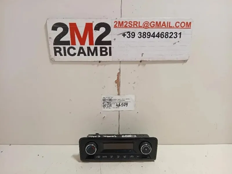 Modulo Comando Riscaldamento Clima 6V0 907 044 Skoda Fabia NJ3 2018