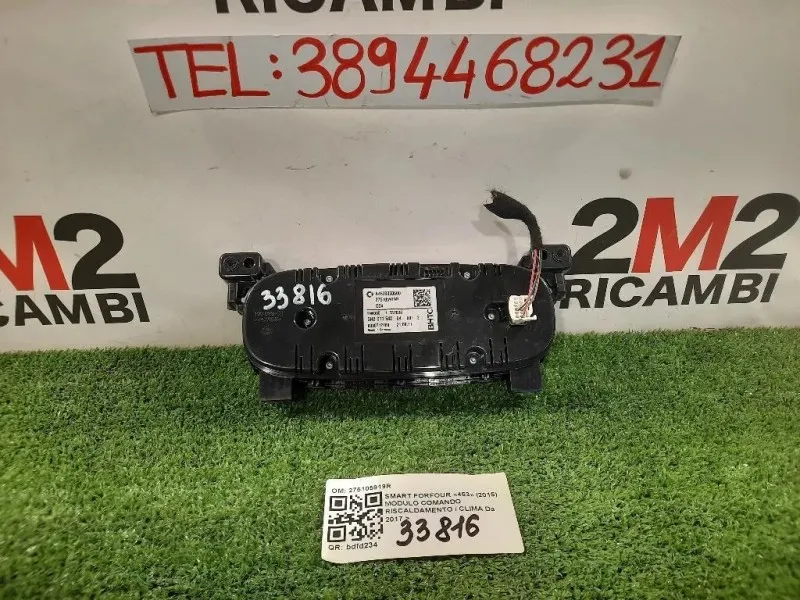 Modulo Comando Riscaldamento Clima 275105919R Smart Forfour 453 2015