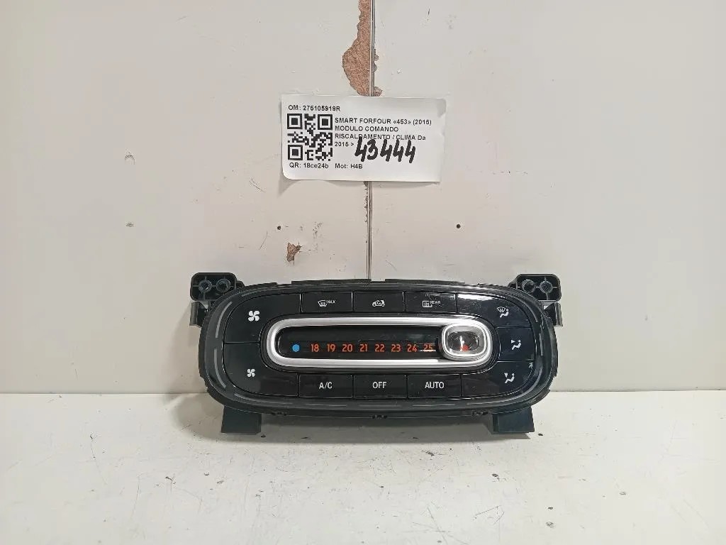Modulo Comando Riscaldamento Clima 275105919R Smart Forfour 453 2015