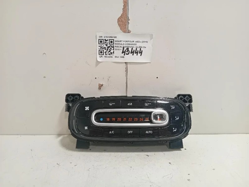 Modulo Comando Riscaldamento Clima 275105919R Smart Forfour 453 2015