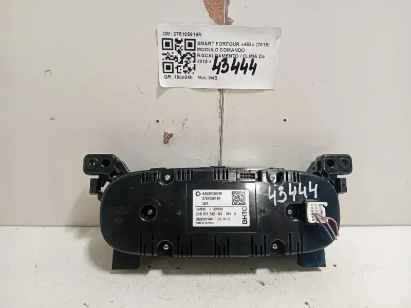 Modulo Comando Riscaldamento Clima 275105919R Smart Forfour 453 2015