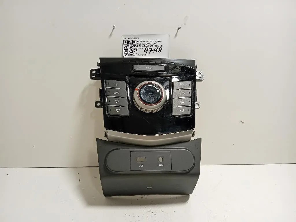 Modulo Comando Riscaldamento Clima 68710-35200 Ssangyong Tivoli 2015