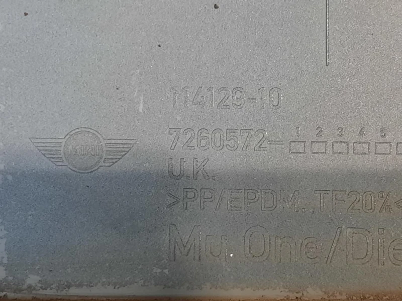 Paraurti POST 114129-10 Mini MINI Cooper R57 Cabrio 2007