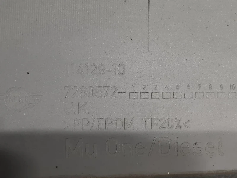 Paraurti POST 114129-10 Mini MINI Cooper R57 Cabrio 2007