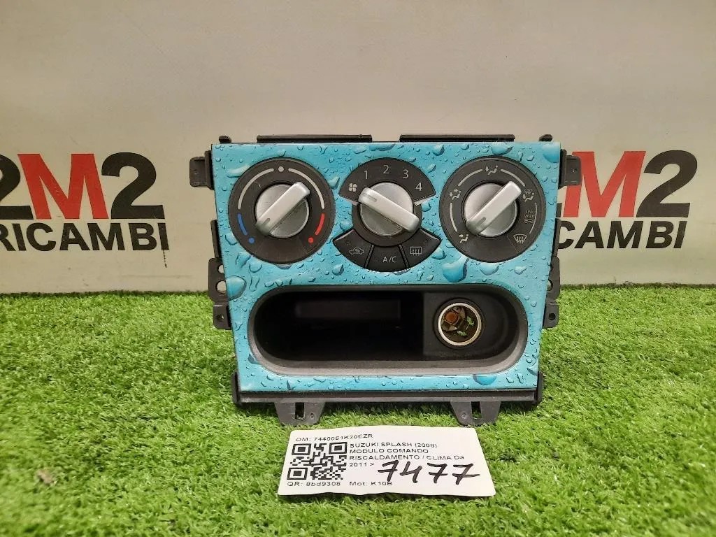 Modulo Comando Riscaldamento Clima 7440051K20EZR Suzuki Splash 2008