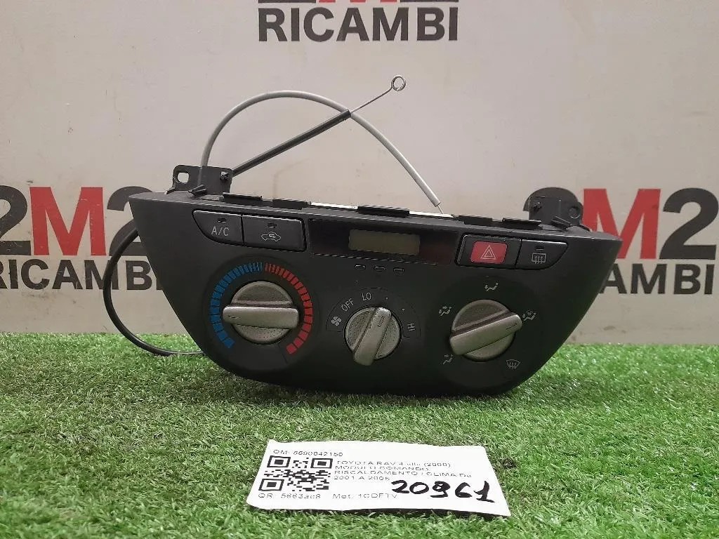 Modulo Comando Riscaldamento Clima 5590042150 Toyota RAV 4 II 2000