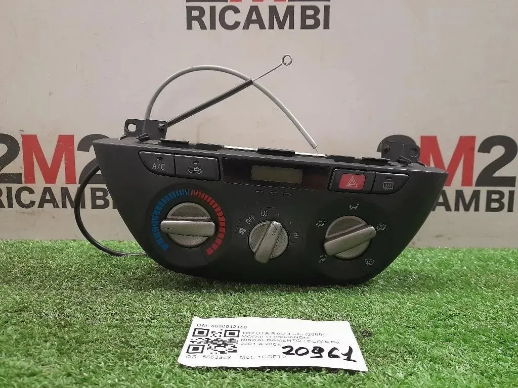 Modulo Comando Riscaldamento Clima 5590042150 Toyota RAV 4 II 2000