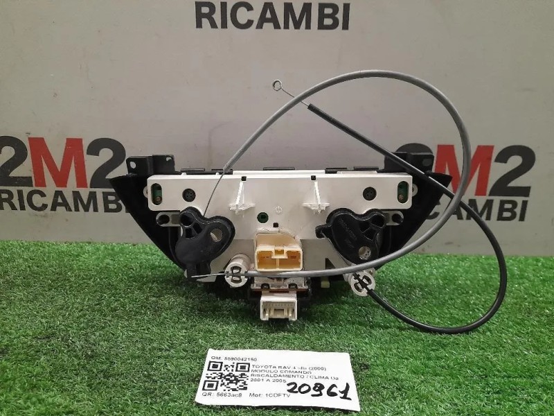 Modulo Comando Riscaldamento Clima 5590042150 Toyota RAV 4 II 2000