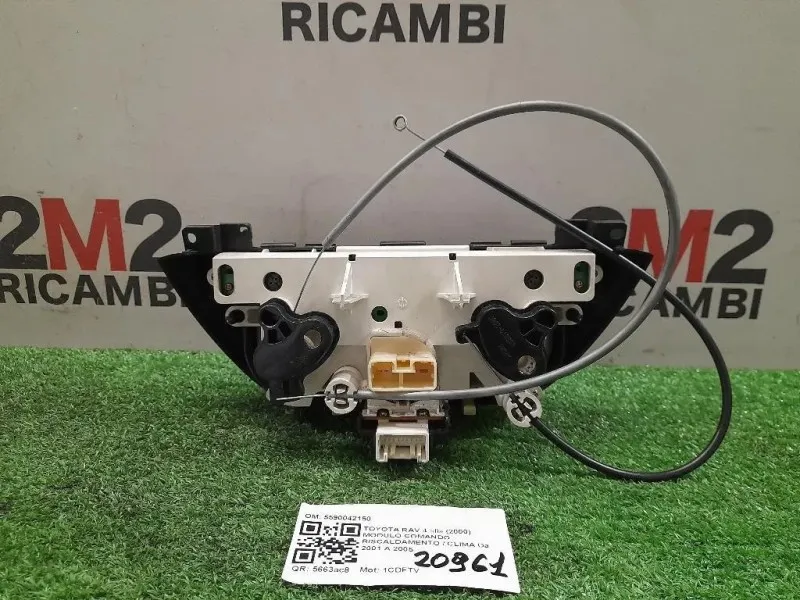 Modulo Comando Riscaldamento Clima 5590042150 Toyota RAV 4 II 2000
