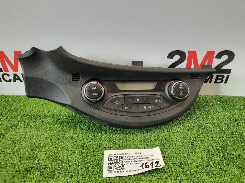Modulo Comando Riscaldamento Clima 559000D330C0 Toyota Yaris IV 2012
