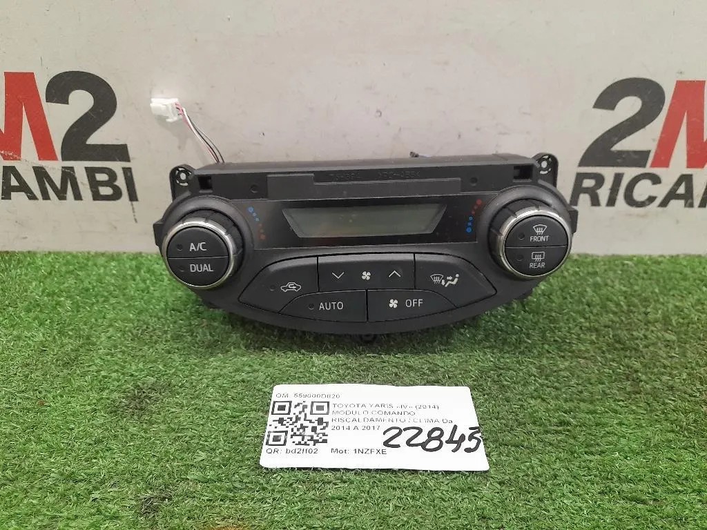Modulo Comando Riscaldamento Clima 559000D820 Toyota Yaris IV 2014