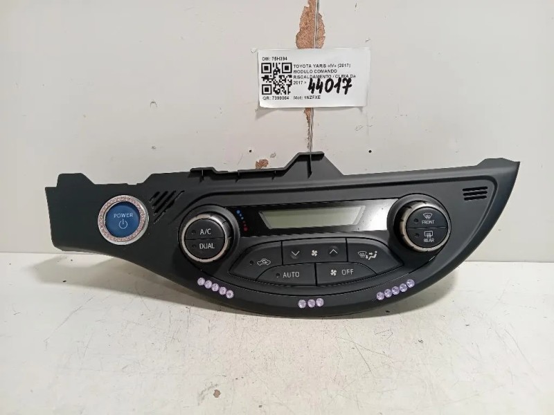 Modulo Comando Riscaldamento Clima 75H394 Toyota Yaris IV 2017