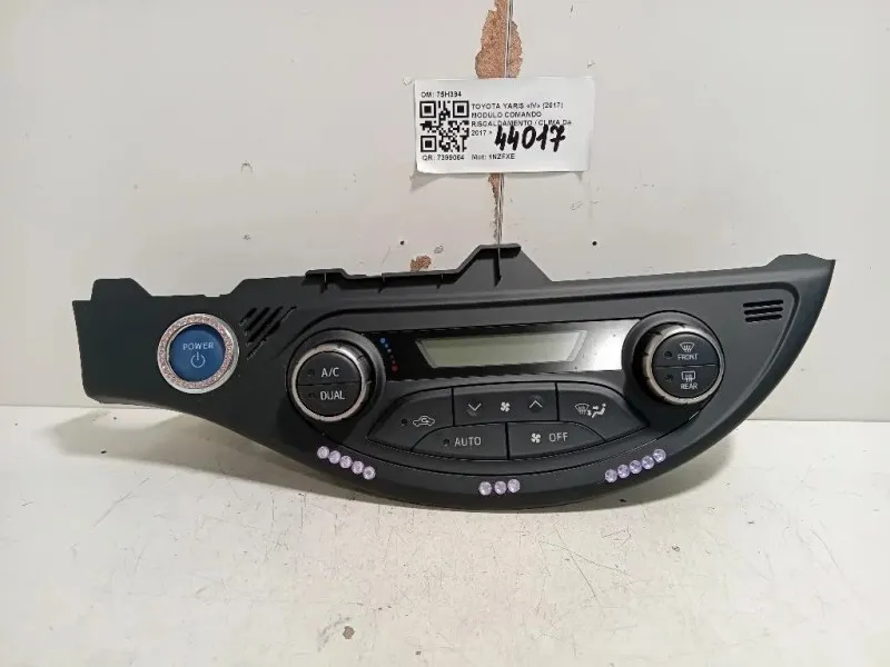Modulo Comando Riscaldamento Clima 75H394 Toyota Yaris IV 2017