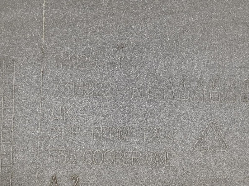 Paraurti POST 7318822 Mini MINI ONE F55 2014