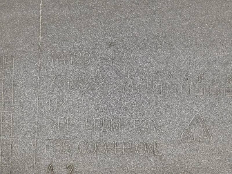 Paraurti POST 7318822 Mini MINI ONE F55 2014