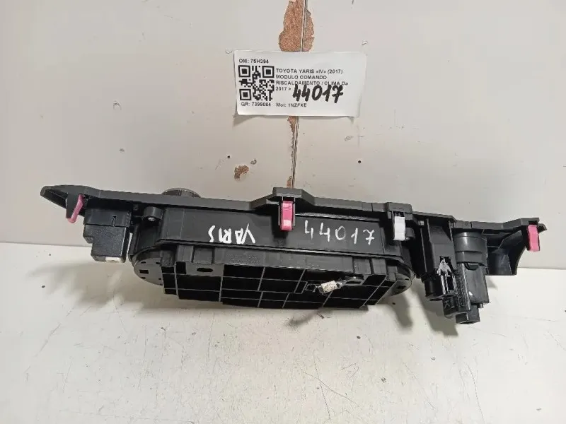 Modulo Comando Riscaldamento Clima 75H394 Toyota Yaris IV 2017