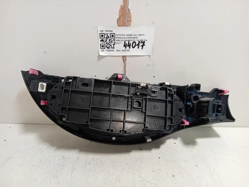 Modulo Comando Riscaldamento Clima 75H394 Toyota Yaris IV 2017