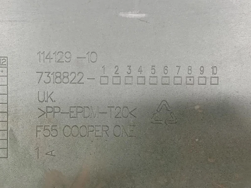 Paraurti POST 7318822 Mini MINI ONE F55 2014