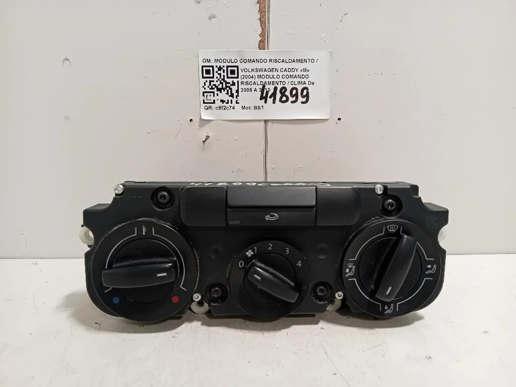 Modulo Comando Riscaldamento Clima MODULO COMANDO RISCALDAMENTO CLIMA Volkswagen Caddy III 2004