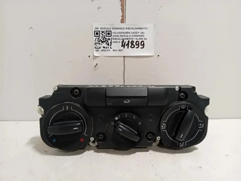 Modulo Comando Riscaldamento Clima MODULO COMANDO RISCALDAMENTO CLIMA Volkswagen Caddy III 2004