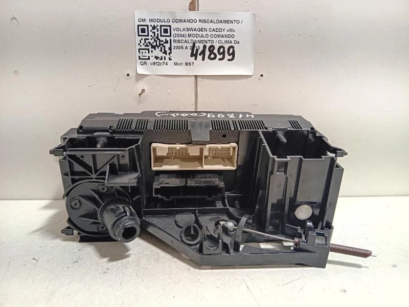 Modulo Comando Riscaldamento Clima MODULO COMANDO RISCALDAMENTO CLIMA Volkswagen Caddy III 2004